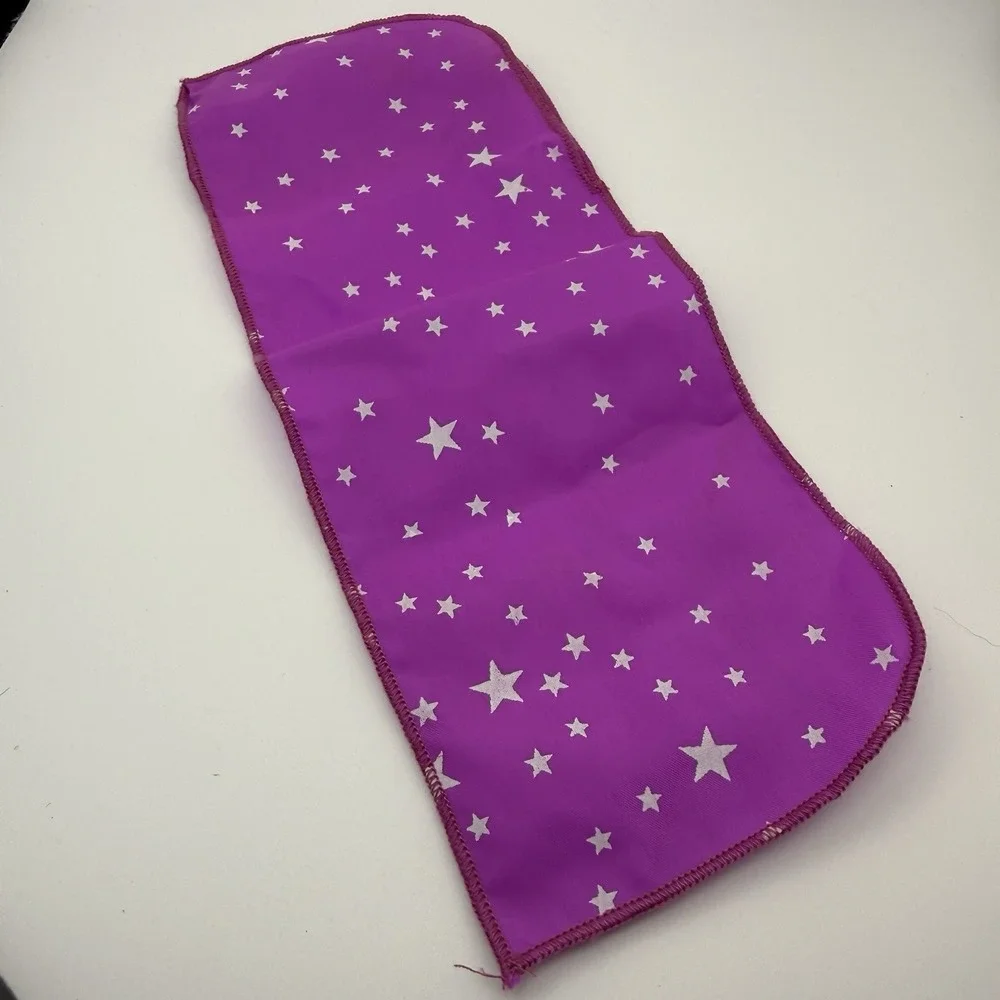 Vintage Camp Barbie Ken Sleeping Bag Glow in Dark Stars Mattel